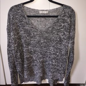 a&f oversized sweater